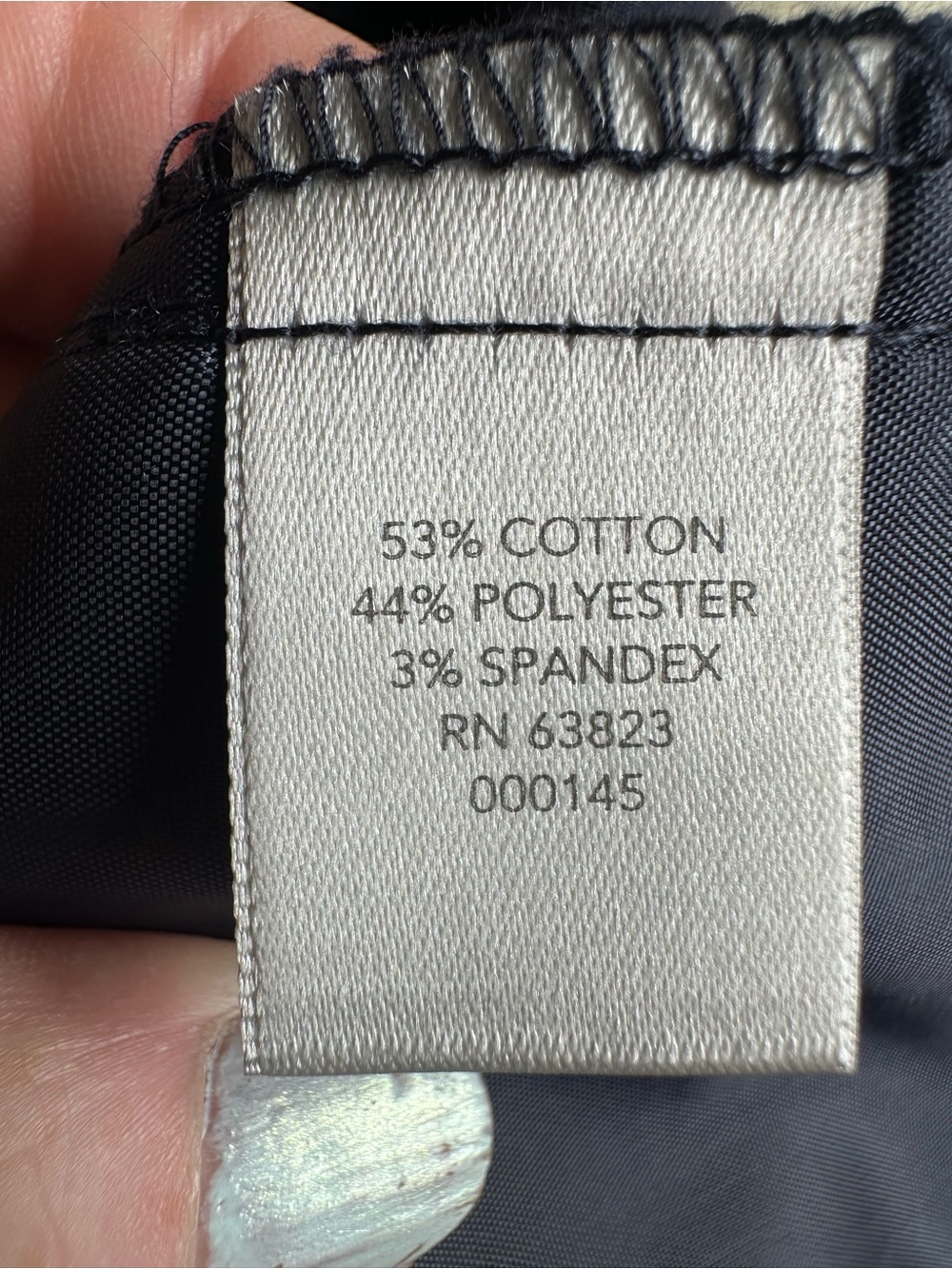 💼 NWT Christopher & Banks Navy Dress Pants Size 8 Short Career Stretch - Picture 5 of 9